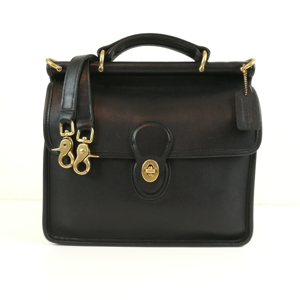 SOLD Vintage Coach Willis Leather Messenger Bag